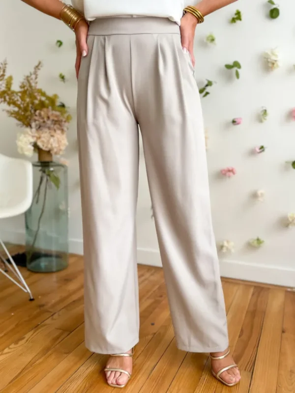 Vestes, Manteaux | Pantalons, Jeans*Justine Boutique Aaron veste + pantalon taupe