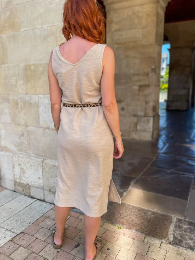 alabama_robe_longue_beige_6.webp Robes, Jupes*Justine Boutique Alabama robe longue beige