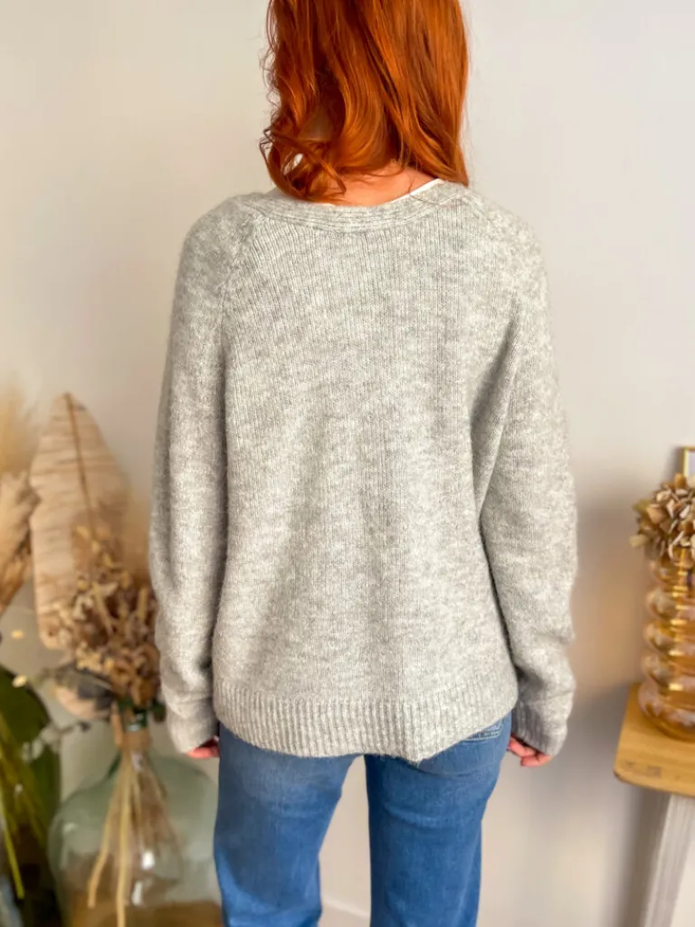 aldo_gilet_rversible_gris_6.webp Pulls, Gilets*Justine Boutique Aldo Gilet réversible gris