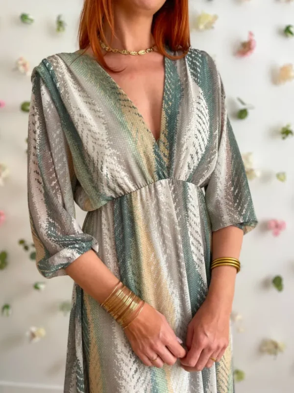 Robes, Jupes*Justine Boutique Alice robe longue imprimée