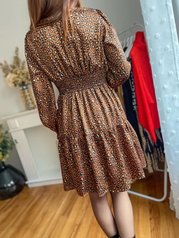 Robes, Jupes*Justine Boutique Alma robe satinée léo