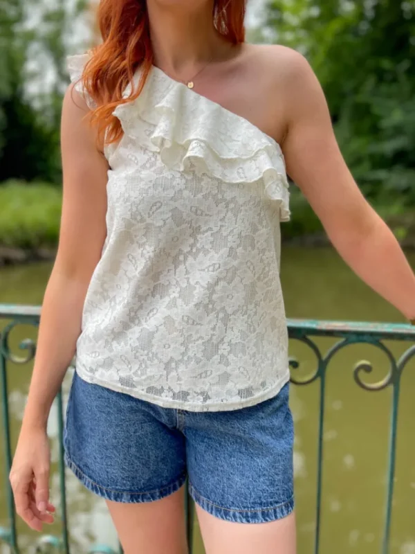 Tops, Blouses*Justine Boutique André top one shoulder