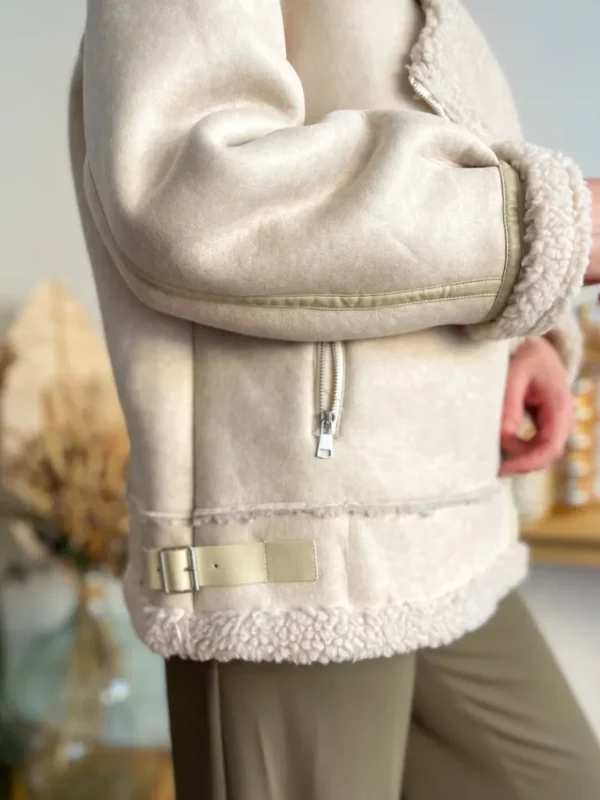 Vestes, Manteaux*Justine Boutique Arnaud blouson effet mouton