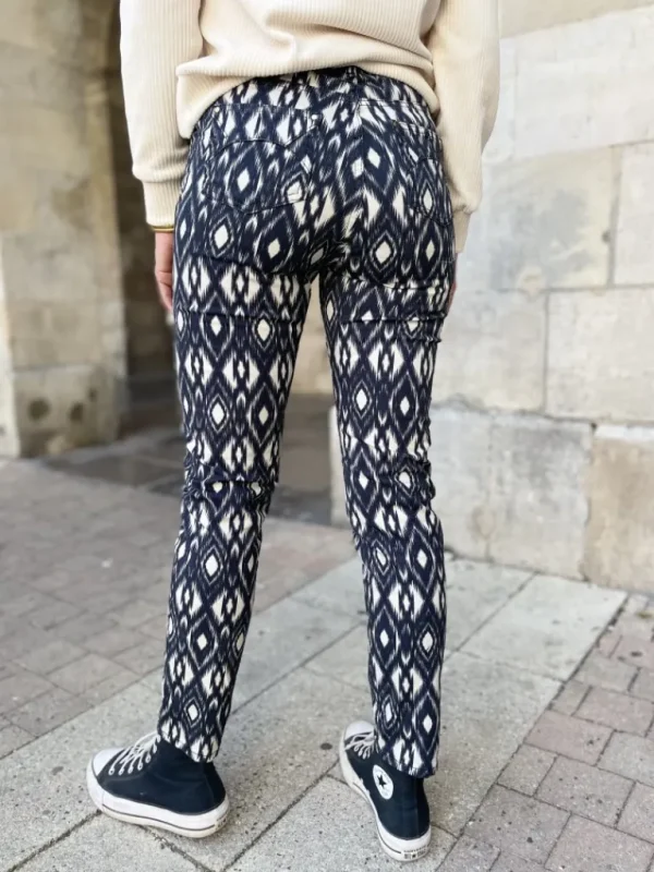 Pantalons, Jeans*Justine Boutique Arro pantalon imprimé