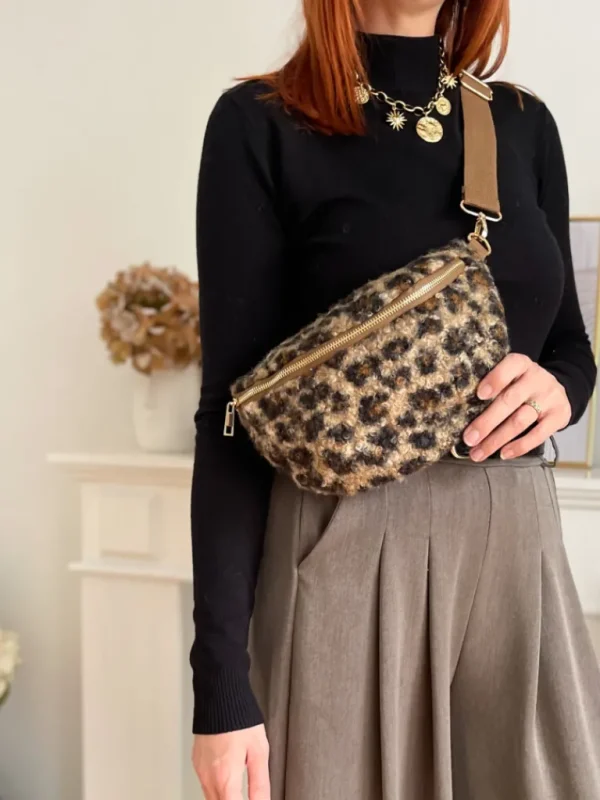 Pochettes, Sacs*Justine Boutique Banane léo bouclettes