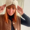 Echarpes, Bandeaux, Mitaines Et Casquettes*Justine Boutique Bandeau pilou écru