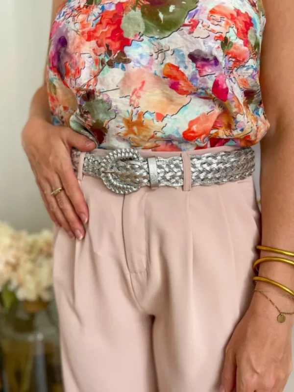 Pantalons, Jeans*Justine Boutique Bastien pantalon tailleur rose