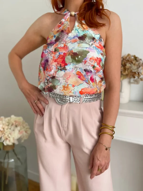 Pantalons, Jeans*Justine Boutique Bastien pantalon tailleur rose