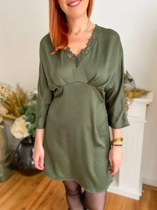 Robes, Jupes*Justine Boutique Bella robe courte kaki