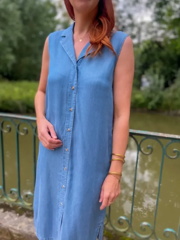 Robes, Jupes*Justine Boutique Bree robe en tencel