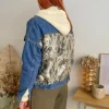 Vestes, Manteaux*Justine Boutique Céleste veste jean empiècement
