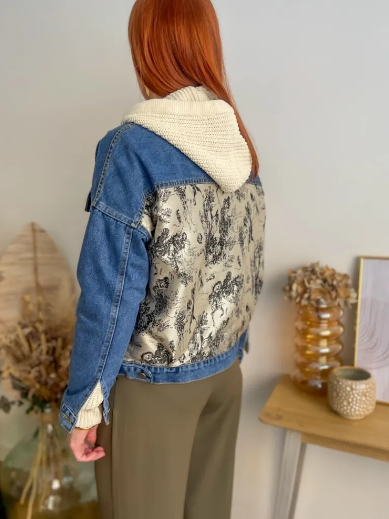 cleste_veste_jean_empicem_0.webp Vestes, Manteaux*Justine Boutique Céleste veste jean empiècement