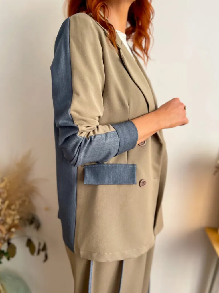 cme_ensemble_blazer__pant_3.webp Pantalons, Jeans | Vestes, Manteaux*Justine Boutique Côme ensemble blazer + pantalon taupe