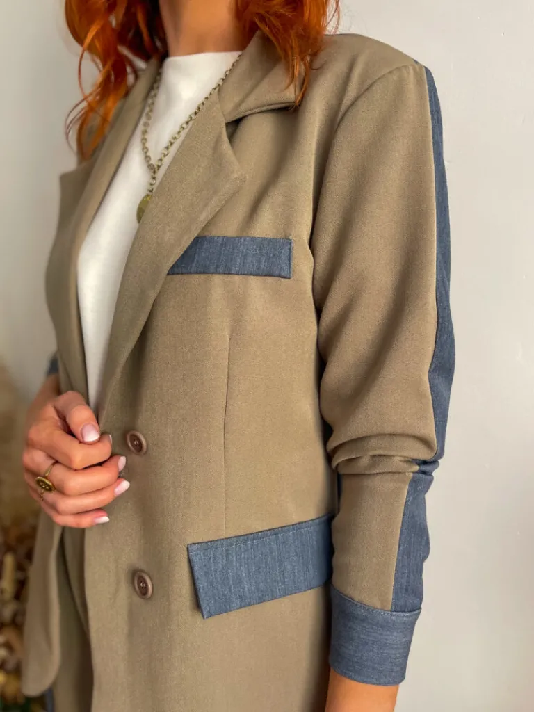 cme_ensemble_blazer__pant_4.webp Pantalons, Jeans | Vestes, Manteaux*Justine Boutique Côme ensemble blazer + pantalon taupe