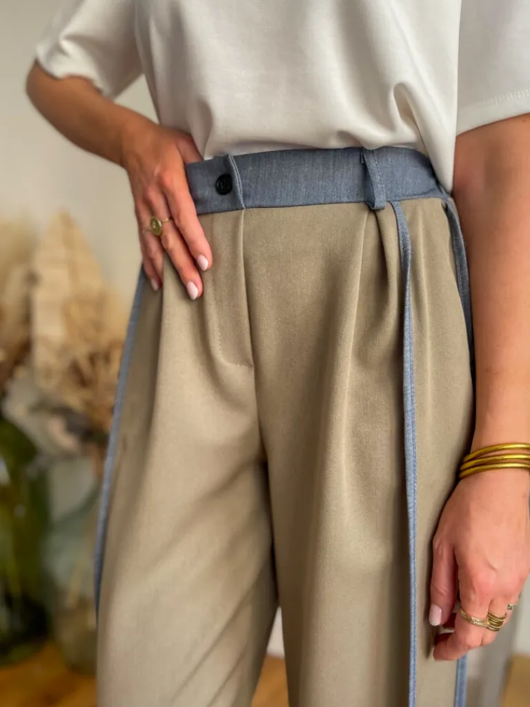 cme_ensemble_blazer__pant_5.webp Pantalons, Jeans | Vestes, Manteaux*Justine Boutique Côme ensemble blazer + pantalon taupe