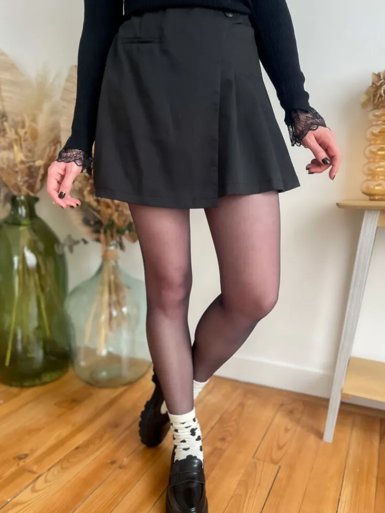 diane_jupe_plisse_noire_1.webp Robes, Jupes*Justine Boutique Diane jupe plissée noire