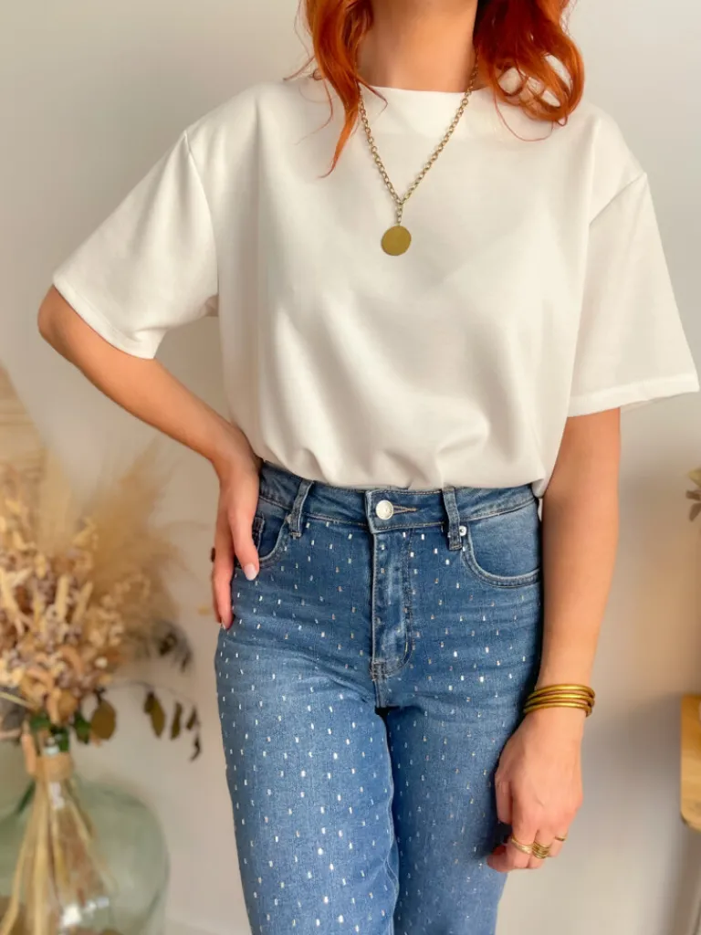 elio_tee_shirt_blanc_1.webp Tops, Blouses*Justine Boutique Elio tee shirt blanc