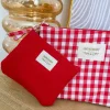 Pochettes, Sacs*Justine Boutique Ensemble pochette vichy rouge