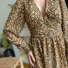 Robes, Jupes*Justine Boutique Haly robe motifs camel