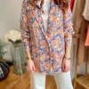 Vestes, Manteaux*Justine Boutique Heda blazer fluide à motifs