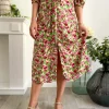 Robes, Jupes*Justine Boutique Henora robe longue imprimé fleurs