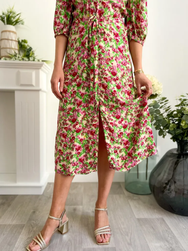 henora_robe_longue_imprim_0.webp Robes, Jupes*Justine Boutique Henora robe longue imprimé fleurs