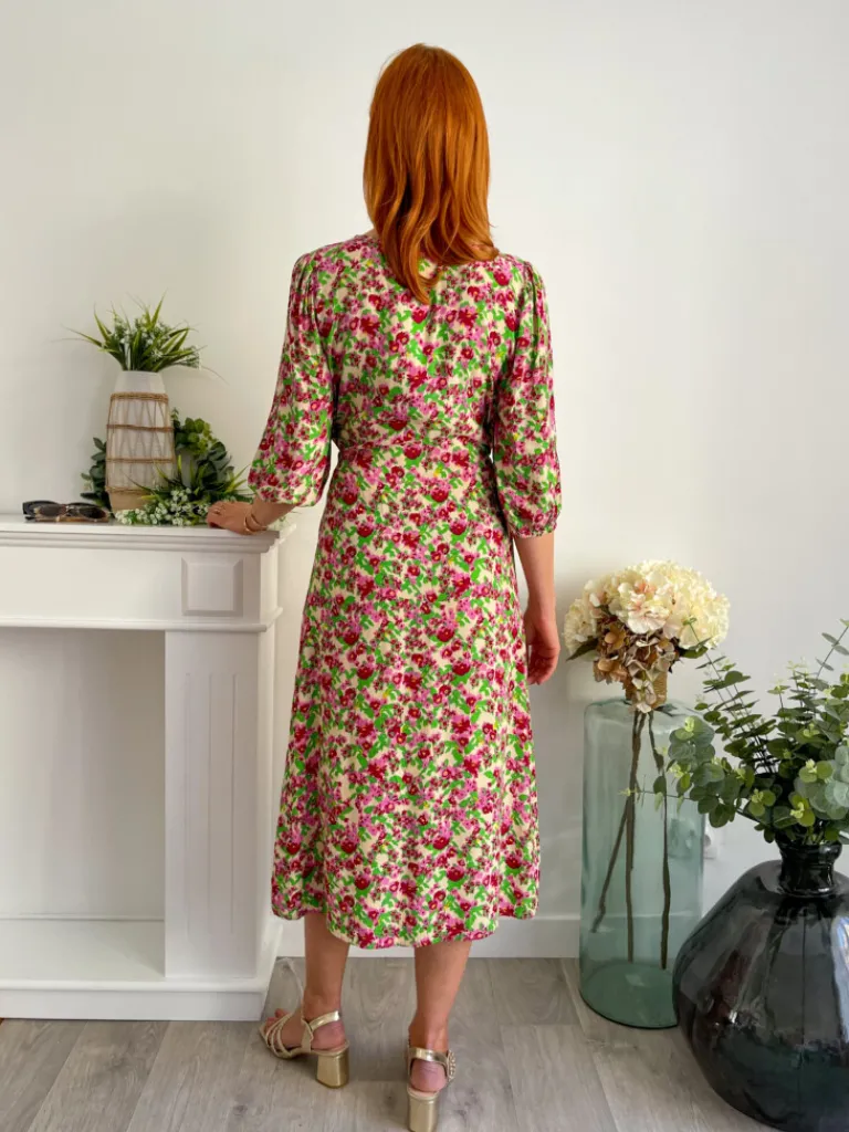 henora_robe_longue_imprim_4.webp Robes, Jupes*Justine Boutique Henora robe longue imprimé fleurs