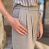 Pantalons, Jeans*Justine Boutique Kris pantalon fluide taupe