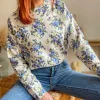 Pulls, Gilets*Justine Boutique Liam pull fleuri