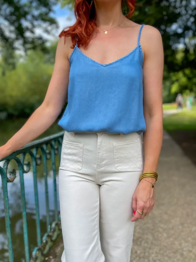liliana_top_bretelles_ten_2.webp Tops, Blouses*Justine Boutique Liliana top bretelles tencel