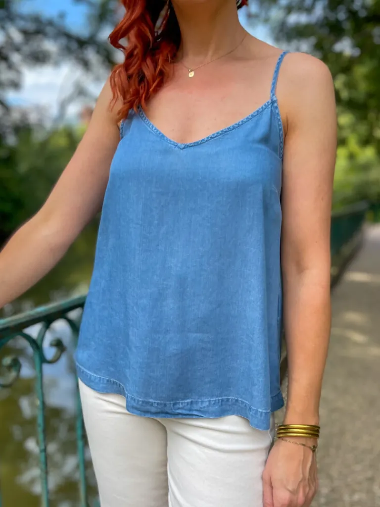 liliana_top_bretelles_ten_4.webp Tops, Blouses*Justine Boutique Liliana top bretelles tencel
