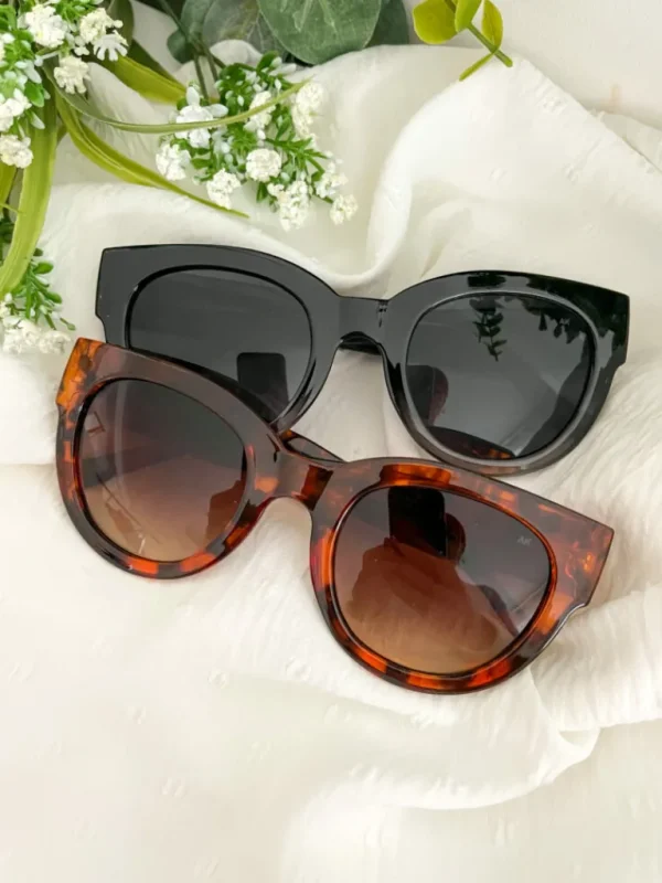 Lunettes De Soleil*Justine Boutique Lilly lunettes de soleil noir