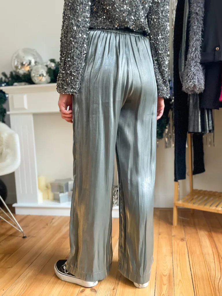lino_pantalon_mtallis_arg_3.webp Pantalons, Jeans*Justine Boutique Lino pantalon métallisé argent