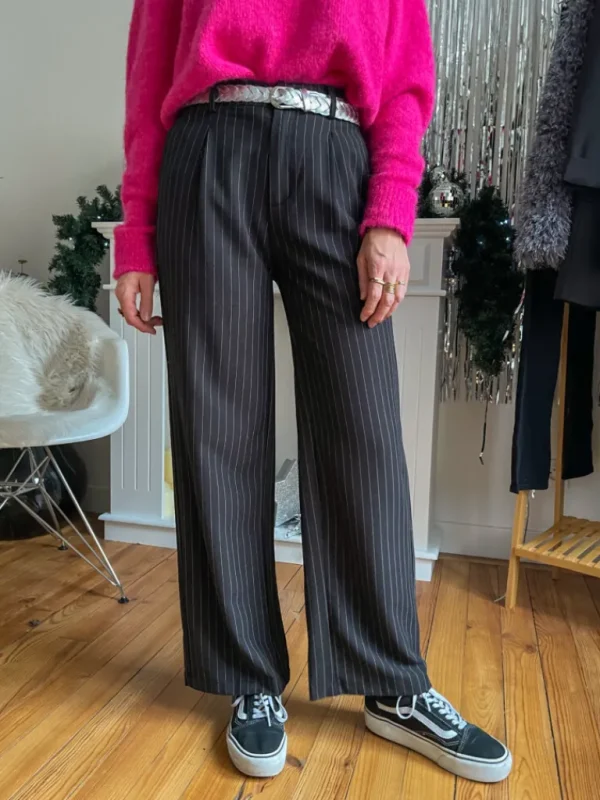 Pantalons, Jeans*Justine Boutique Lison pantalon costume noir