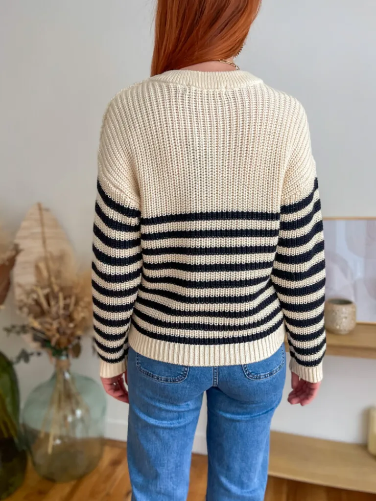 loane_marinire_grosse_mai_3.webp Pulls, Gilets*Justine Boutique Loane marinière grosse maille