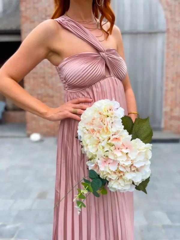 Robes, Jupes*Justine Boutique Lola robe asymétrique rose