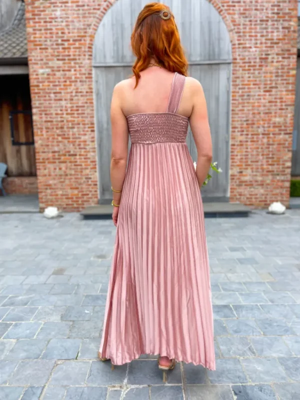 Robes, Jupes*Justine Boutique Lola robe asymétrique rose