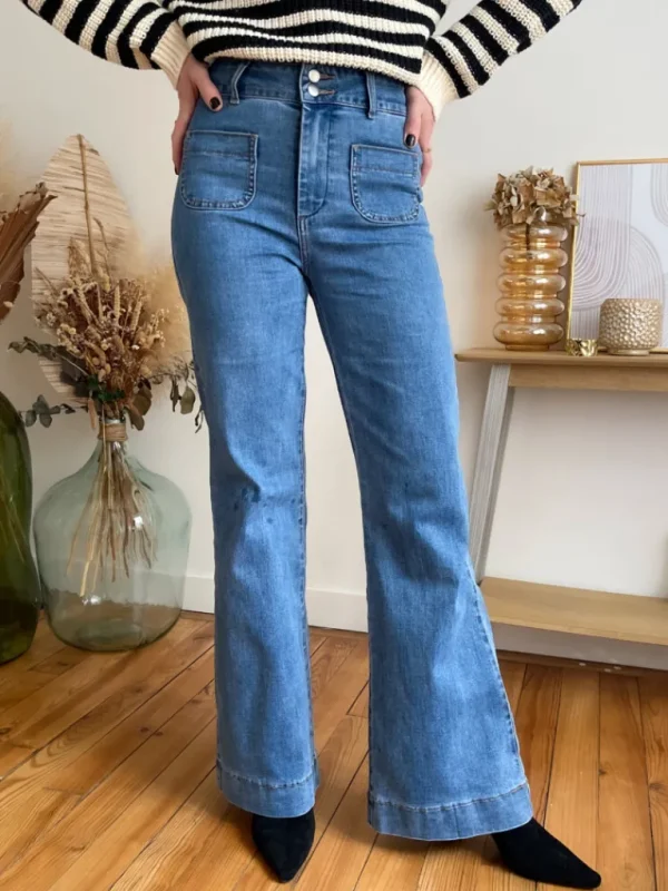 Pantalons, Jeans*Justine Boutique Louis jean flare