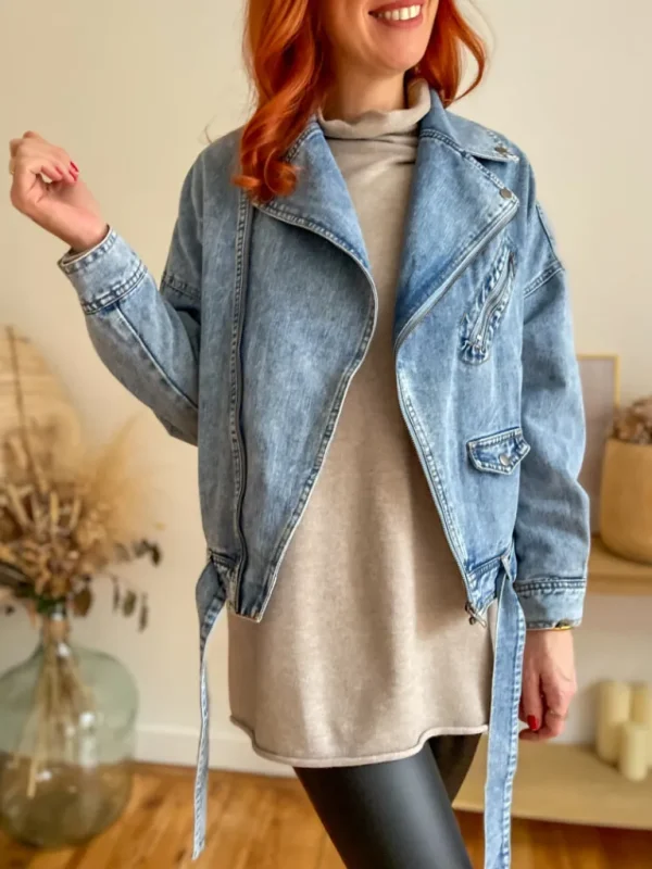 Vestes, Manteaux*Justine Boutique Luc perfecto jean