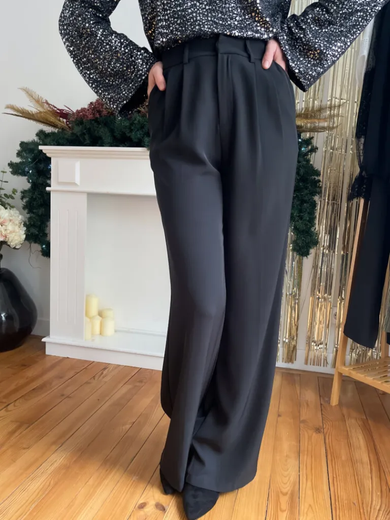 lys_pantalon_fluide_noir_1.webp Pantalons, Jeans*Justine Boutique Lys pantalon fluide noir