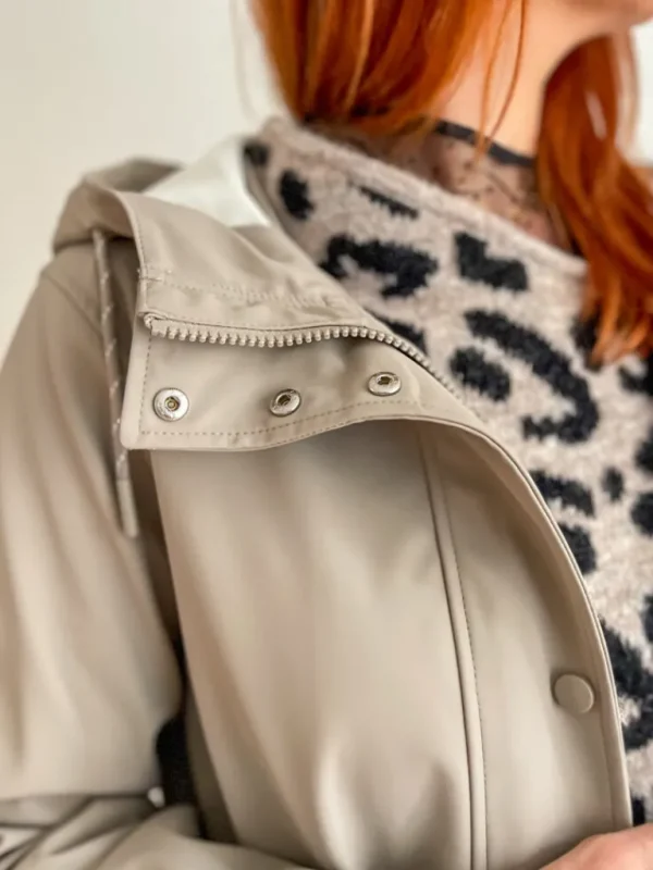 Vestes, Manteaux*Justine Boutique Malou imper taupe