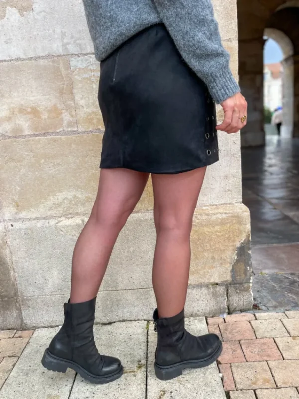 Robes, Jupes*Justine Boutique Malua jupe courte en daim