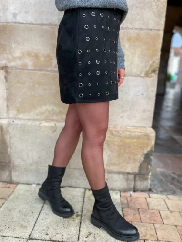 Robes, Jupes*Justine Boutique Malua jupe courte en daim