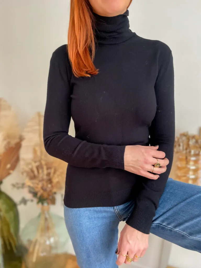 marin_fin_pull_col_roul_n_1.webp Pulls, Gilets*Justine Boutique Marin fin pull col roulé noir