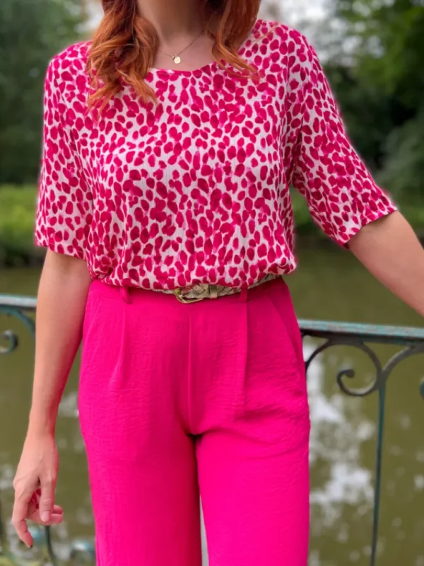 Tops, Blouses*Justine Boutique Marra blouse imprimée