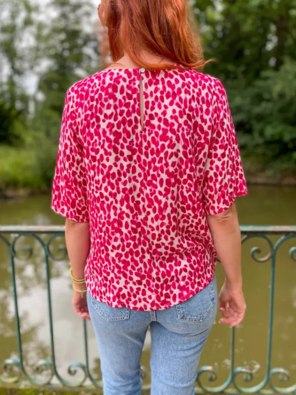 Tops, Blouses*Justine Boutique Marra blouse imprimée