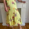 Robes, Jupes*Justine Boutique Mila robe longue fleurie jaune