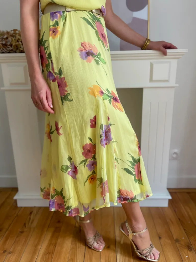 mila_robe_longue_fleurie__0.webp Robes, Jupes*Justine Boutique Mila robe longue fleurie jaune