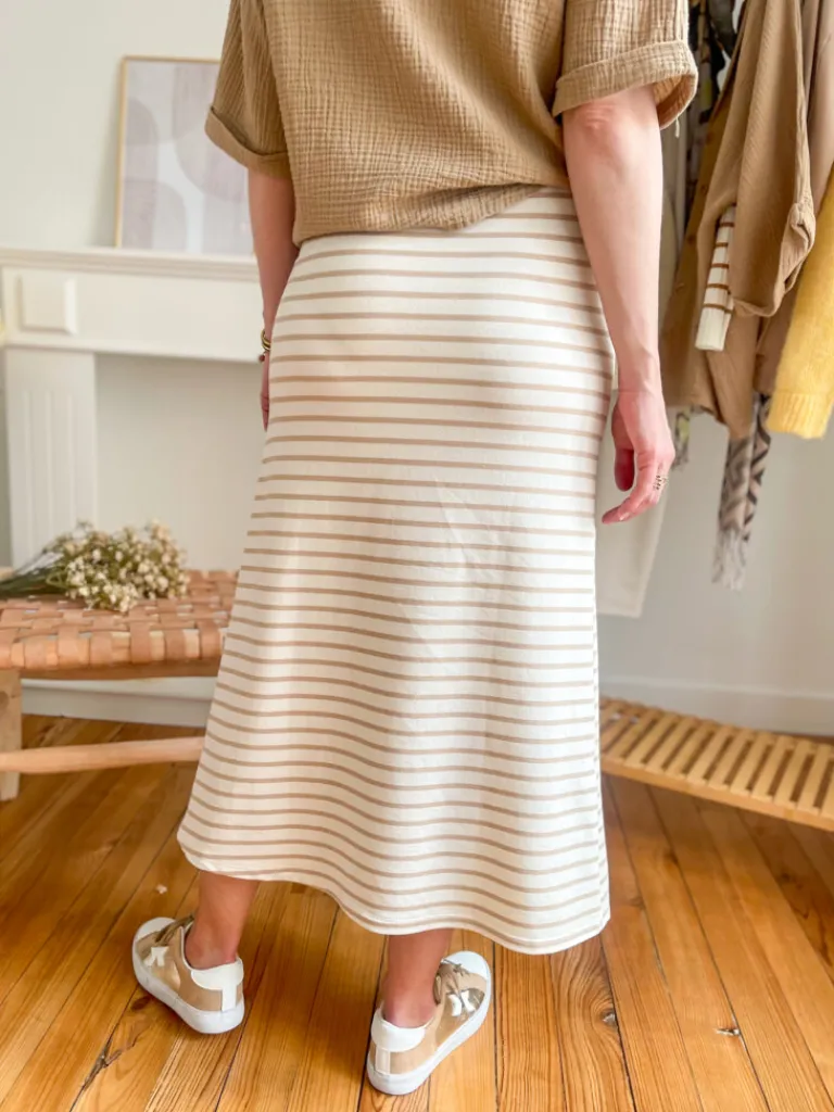 nala_jupe__rayures_3.webp Robes, Jupes*Justine Boutique Nala jupe à rayures