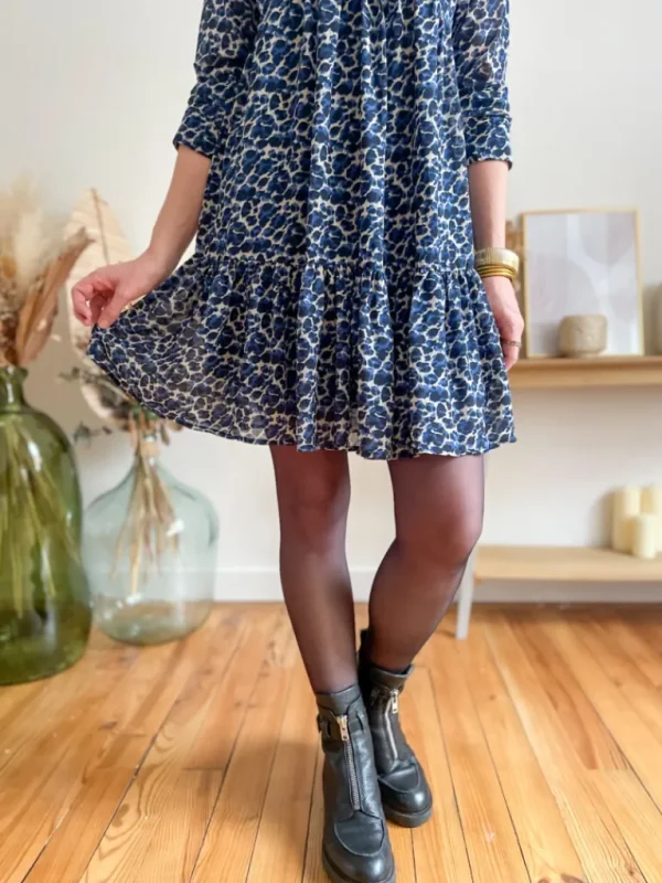 Robes, Jupes*Justine Boutique Olga robe évasée imprimée